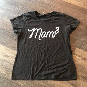 Mom of three T Shirt * Boutique Top XXL Women’s